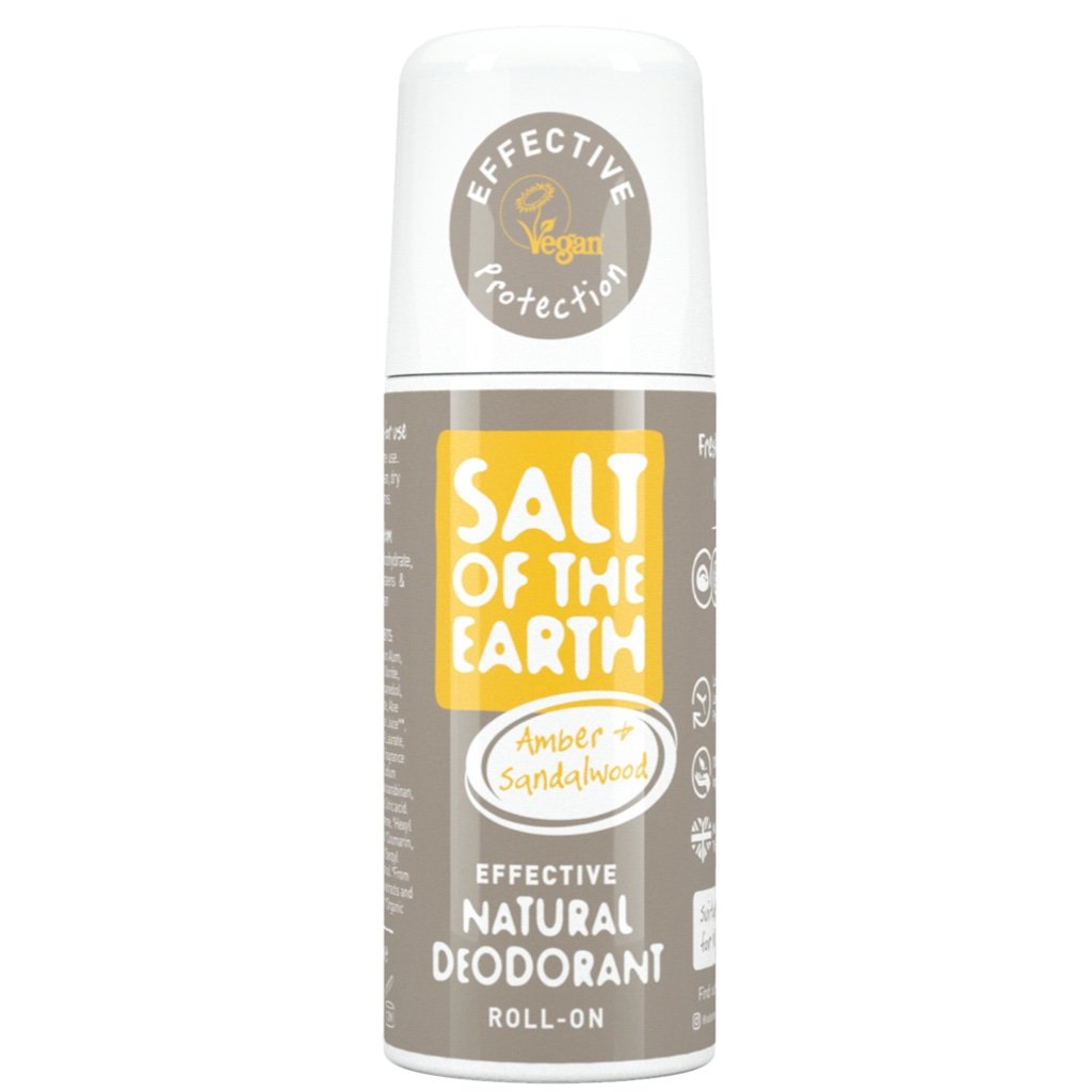 Salt of the Earth Amber &amp; Sandalwood Roll-On Deodorant