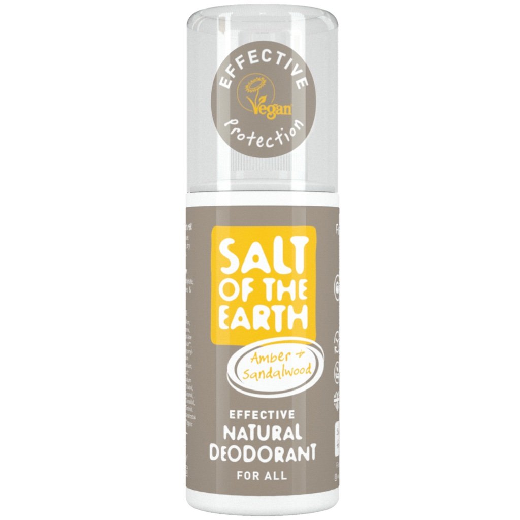 Salt of the Earth Amber &amp; Sandalwood Natural Deodorant Spray 100ml