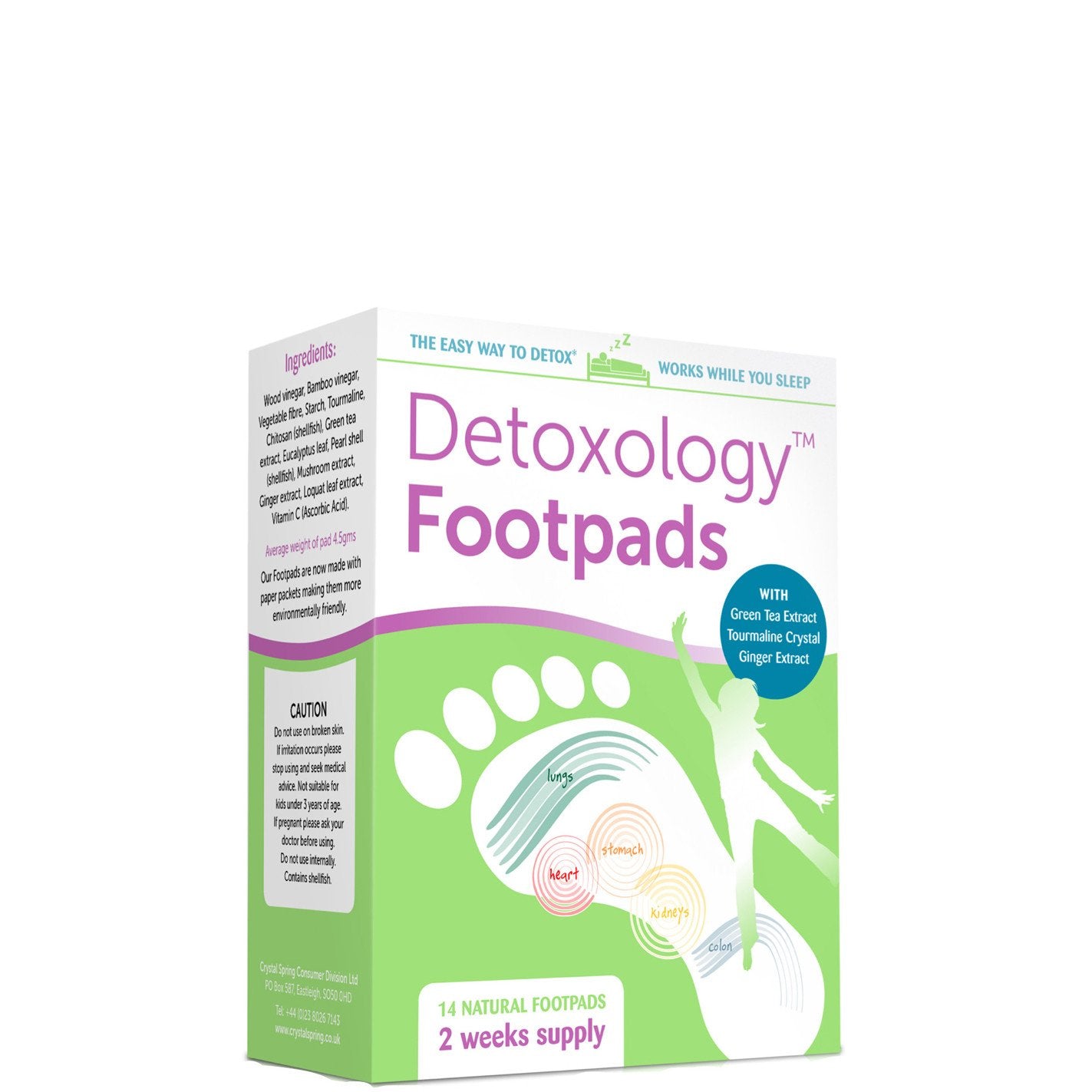 Detoxology Footpads  X 1 Box - Crystal Spring Online Store