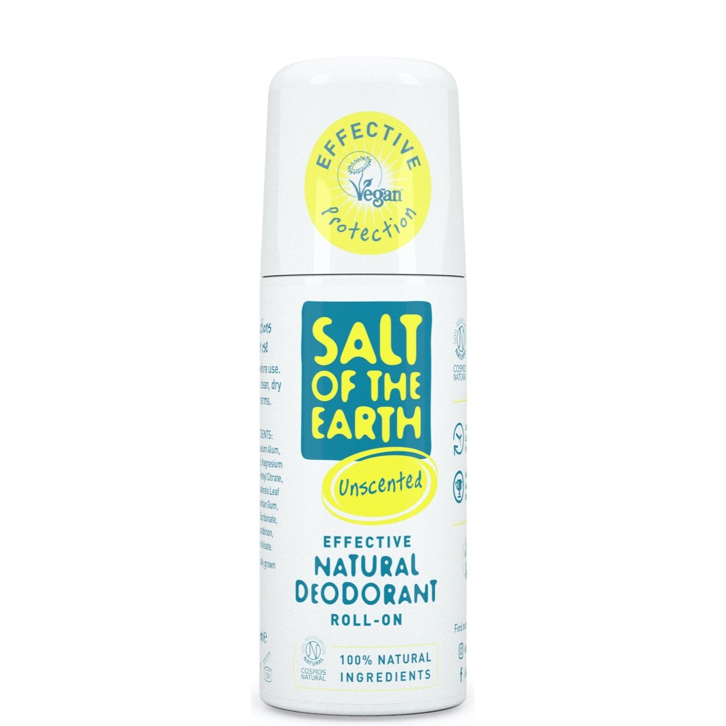 Unscented Roll-On Deodorant Salt of the Earth