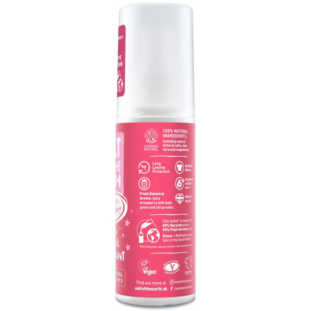 Sweet Strawberry Natural Deodorant Spray