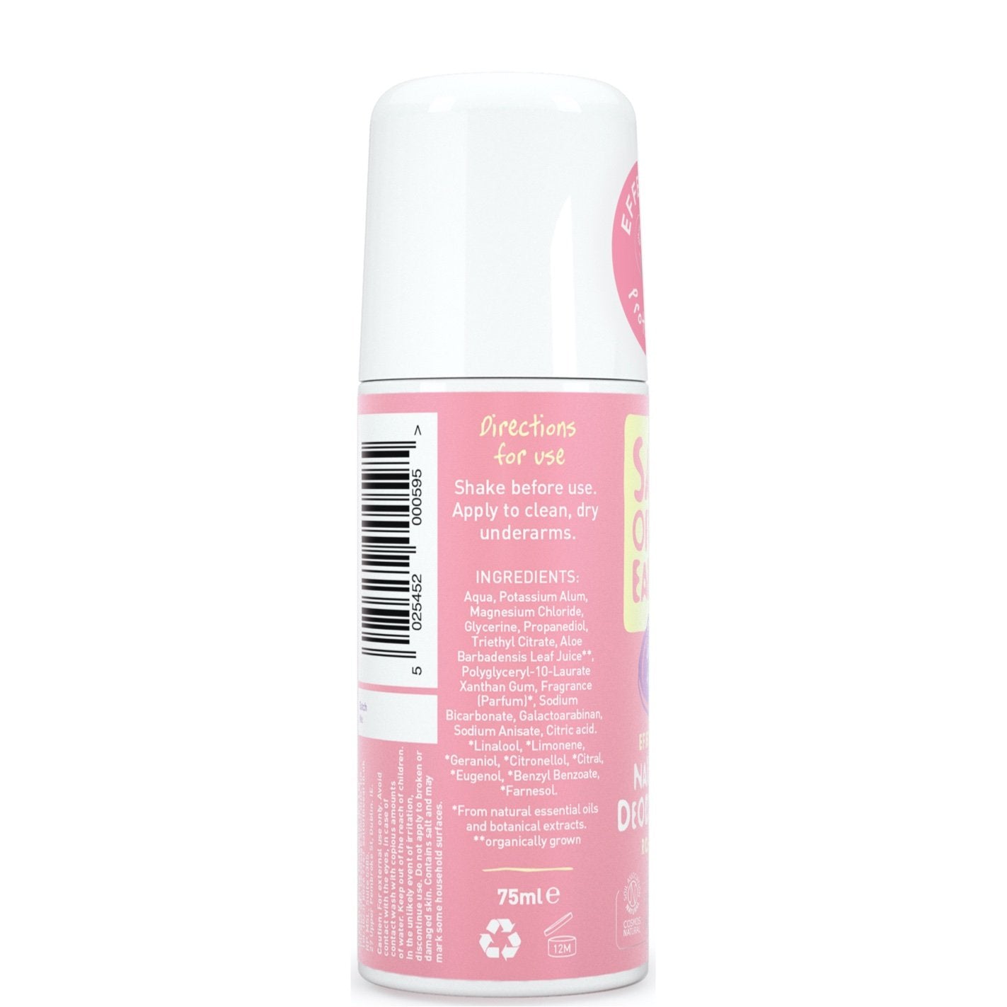 Lavender & Vanilla Natural Roll-On Deodorant