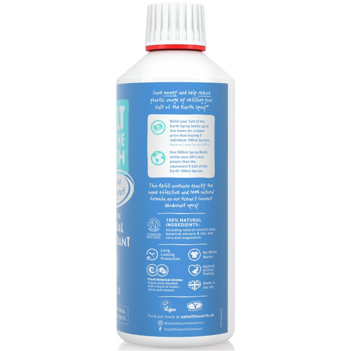 Ocean & Coconut Spray Refill 500ml